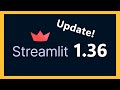 Streamlit 1.36 Release | New Features Explained