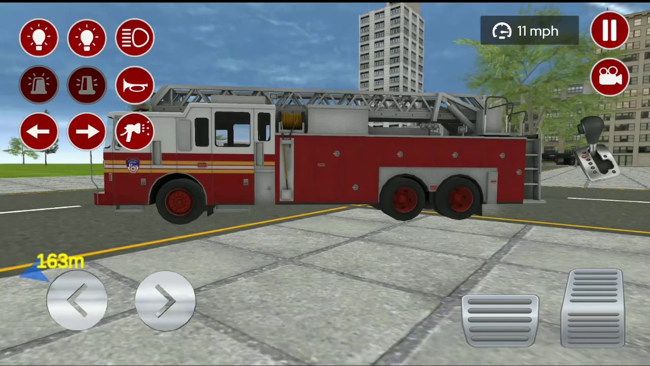 Real Fire Truck Driving Simulator: Fire Fighting #2 |Android Gamplay