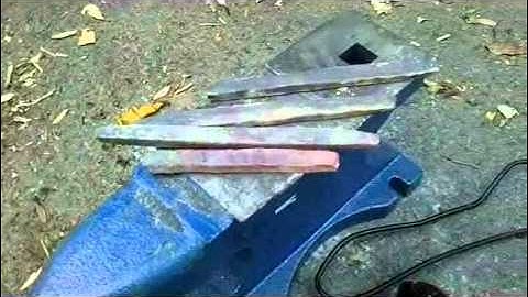 Forging Knives From A Coil Spring - Part 1