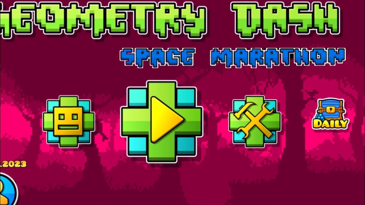 Geometry Dash Space Marathon Trailer - YouTube