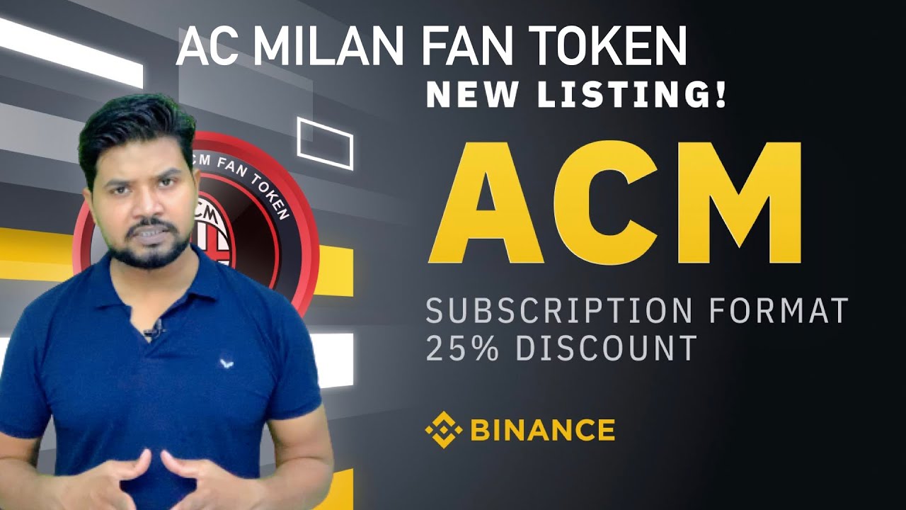 ACM Coin | AC Milan Fan Token | Launch on Binance