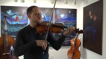 Book 1, Song 3 ("The Clock Shop") from "Beautiful Music for Two String Instruments" (1st Violin)