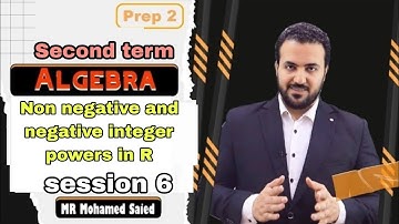 Non negative and negative integer powers in R/ prep 2 Algebra