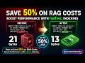 Cut Vector RAM by 50%! Boost RAG Systems Performance with halfvec Quantization
