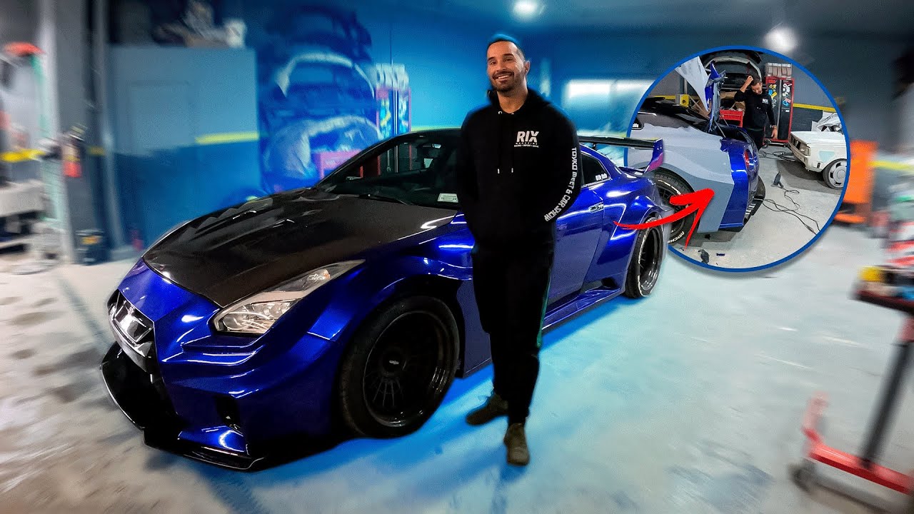 REMOVEMOS O WRAP DO R35! ESTA TODO VACALHADO! - YouTube
