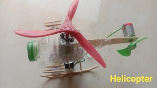 Motor Helicopter science project / How to make helicopter at home