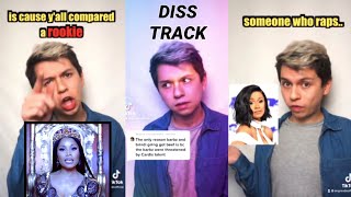 Responding to Cardi B fans in my comments.. (Diss Track)