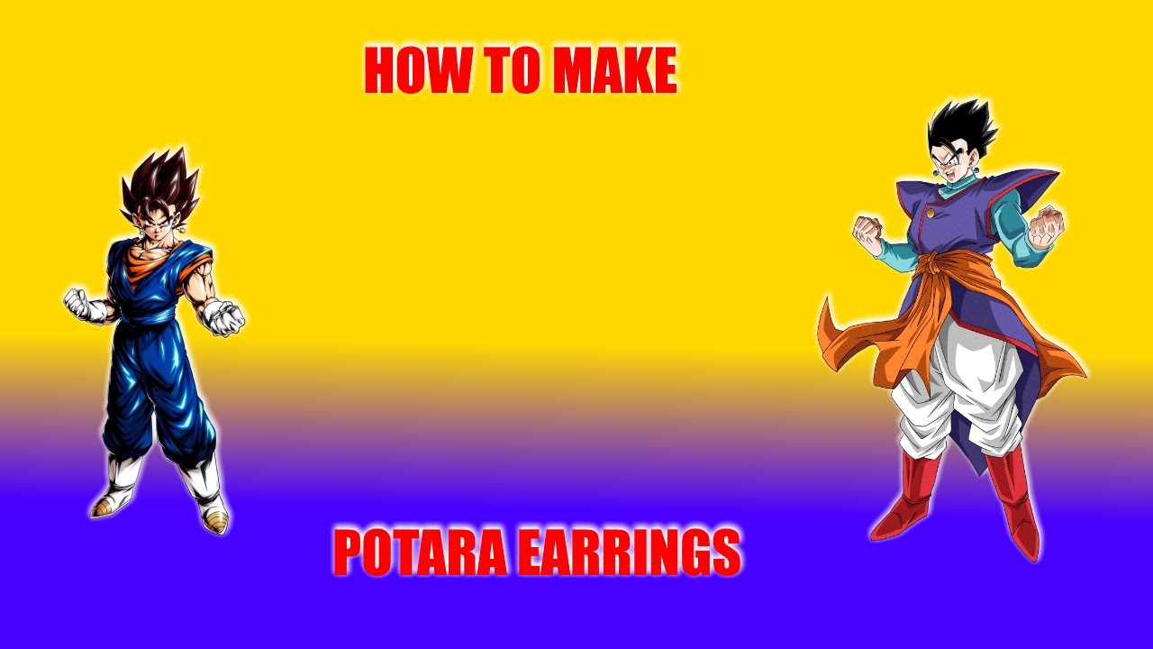 How to make Potara Earrings - YouTube