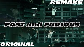 Celebrity Fast and Furious 7 Final battle Recreation dom vs deckard shaw comparison "Fast X" ワイルドスピード Wealth