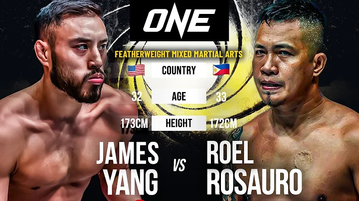 DOMINANT DEBUT  James Yang vs. Roel Rosauro | Full...