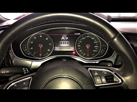 How To Reset Oil Change light and Measure Oil Level on Audi