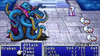 FF1: White Mage Solo-Kraken @GogoKaito