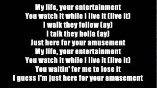 Video voorbeeld van "T.I ft. Usher - My Life Your Entertainment Lyrics"