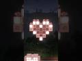 Minecraft | Cherry Heart Build 🌸
