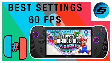 Nintendo Switch Games At 60 FPS On ROG Ally X | Ryujinx Emulator Best Settings