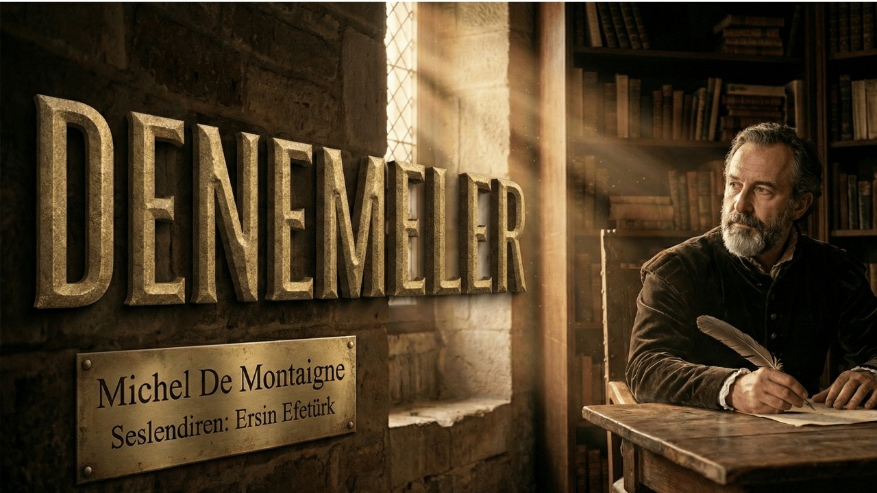 DENEMELER - Michel de Montaigne (Sesli Kitap Tek Parça) (Ersin Efetürk)