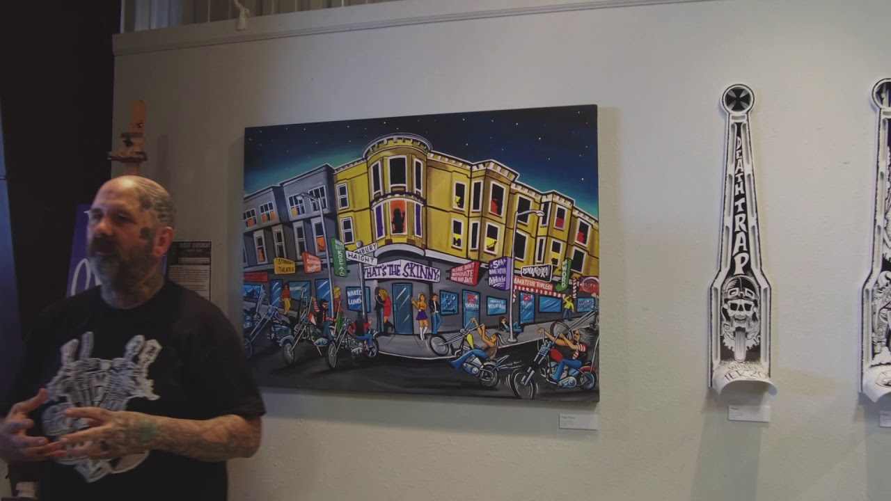 Walking around the Industry Party at the Sturgis Buffalo Chip