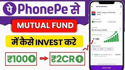 Phonepe Se Mutual Fund Mein Kaise Invest Kare | Phonepe Se SIP Kaise Kare | Mutual Fund Investment