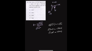 Significance of Correlation: Finding Lowest \( R^2 \) Value | UPSC ISS 2025 Paper-1 | Problem - 19