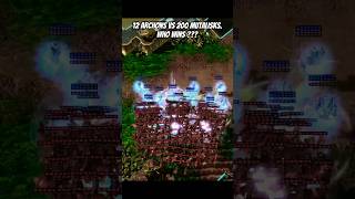 SC2.BattleRumBle: 12 Archons vs 200 Mutalisks #sc2 #rts #starcraft2 #스타크래프트2 #UnitBattle