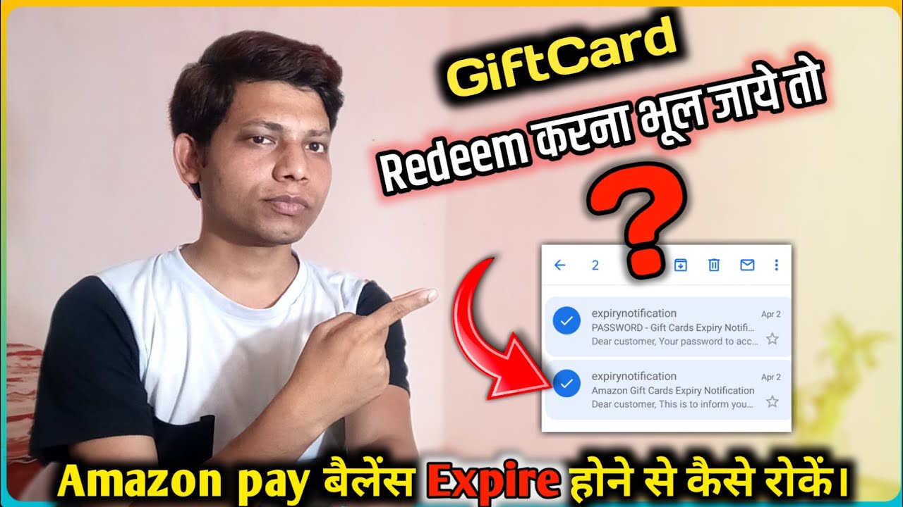 Your Giftcard Expiring Soon How To Increase Amazon Pay Balance Expiry Date Amazon Trick Youtube