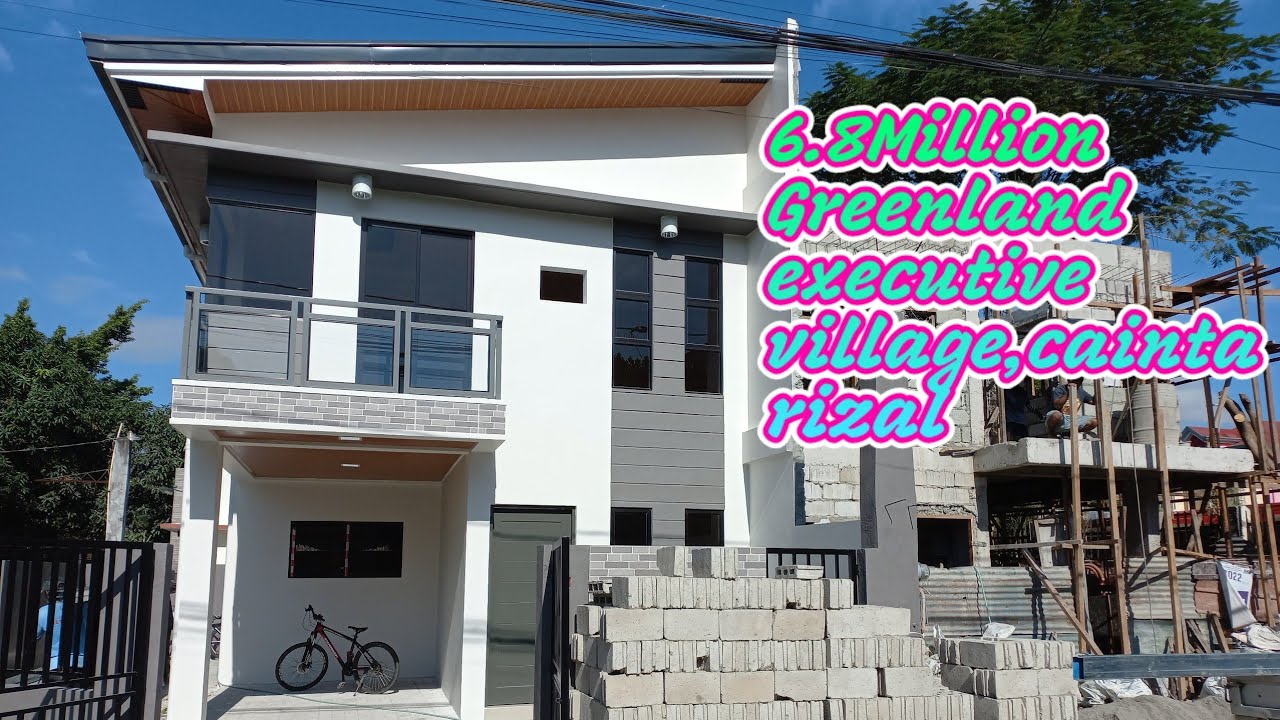 Brandnew house for sale in Greenland executive village,cainta rizal