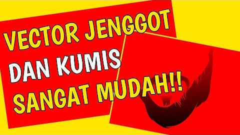 Tutorial Vector Kumis Dan Jenggot Di Infinite Design- belajar vector day 6