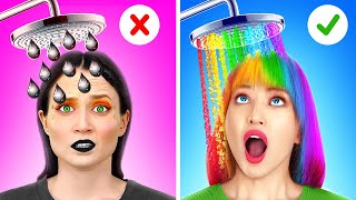 GOOD VS BAD SCHOOL HACKS || Amazing DIY Ideas and Best Crafts for Creative Students By 123 GO!GOLD