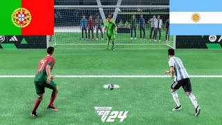 FIFA 24 Volta Football | Ronaldo vs Messi | Portugal vs Argentina | Penalty Shootout - PS5 Gameplay