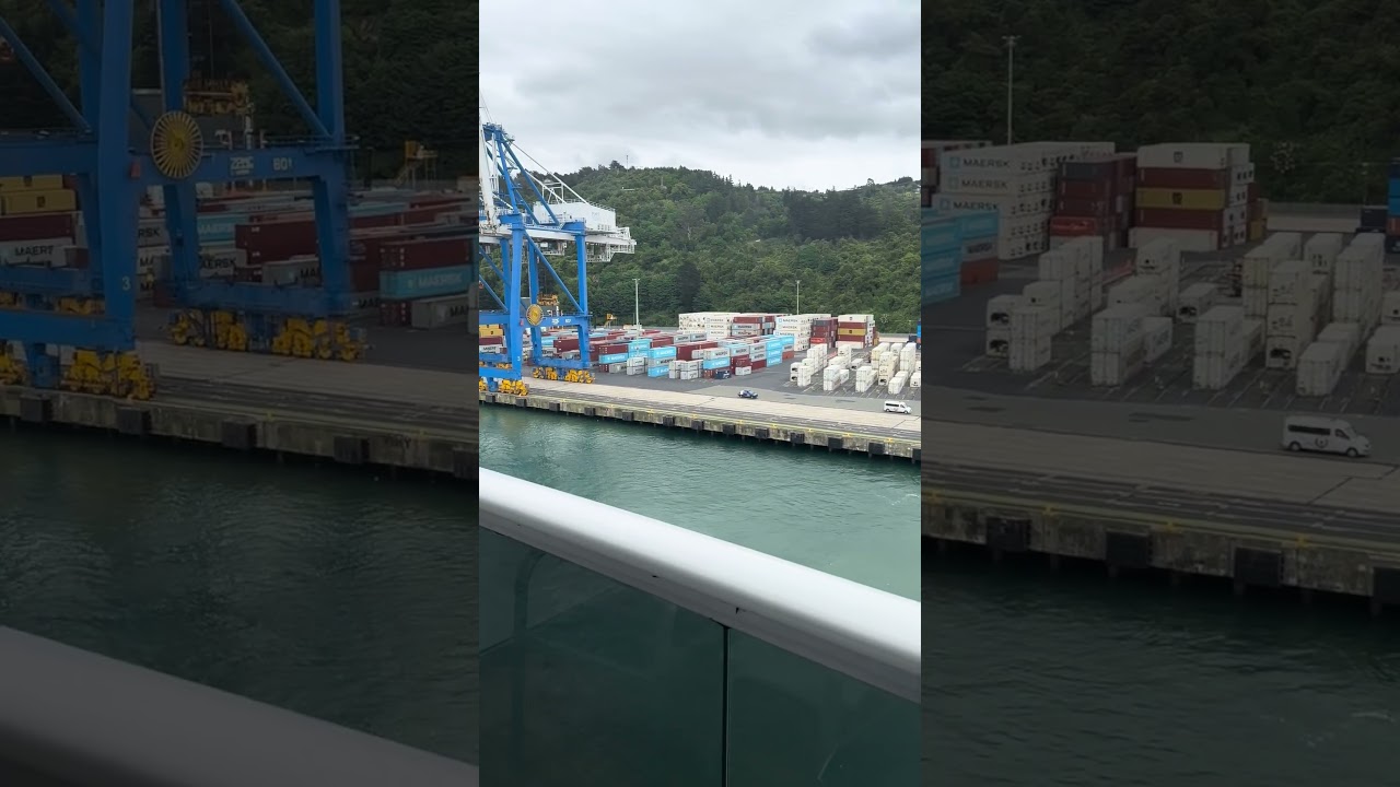 Leaving Dunedin #dunedin  #newzealand #carnivalsplendor