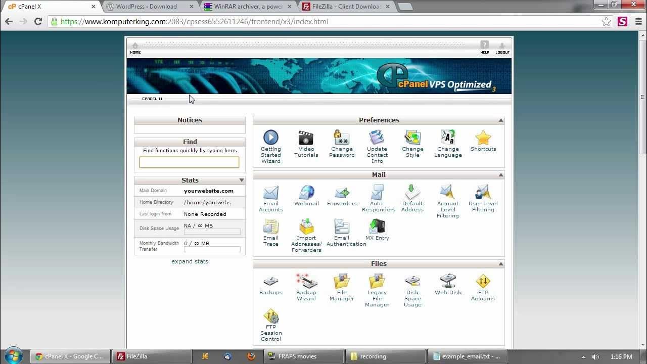 How to setup Wordpress in a CPanel Hosting Environment | Wordpress ...