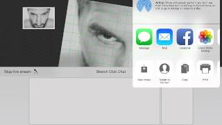 how to use a grid in Sketch Club screenshot 5