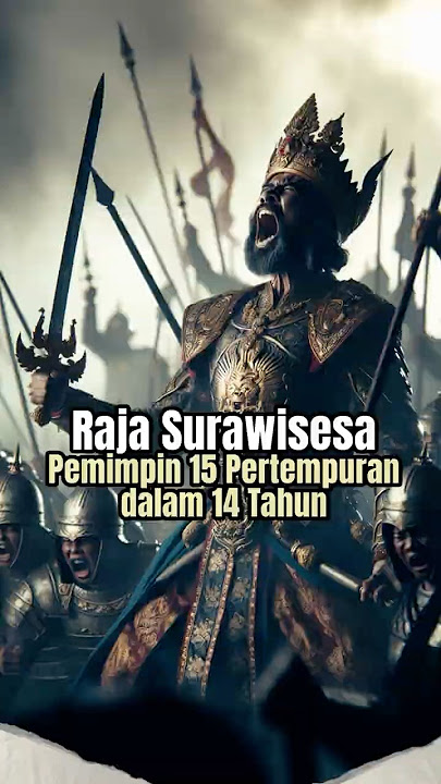KING SURAVISESA, SON OF KING SILIWANGI, WHO WAS A GOOD WARRIOR #kingsiliwangi #sundanese #surawis...