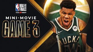 Bucks Bounce Back at Home: NBA Finals Game 3 MINI-MOVIE! 🍿