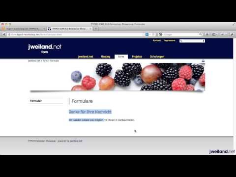 form Extension: E-Mail-Formulare in TYPO3 (Teil 2 von 2)