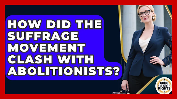 How Did The Suffrage Movement Clash With Abolitionists? - Guide To Your Rights