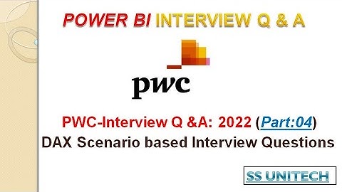 pwc Scenario based Question | Live Recorded Interview For Power BI | PWC-2022 | pwc interview part 4