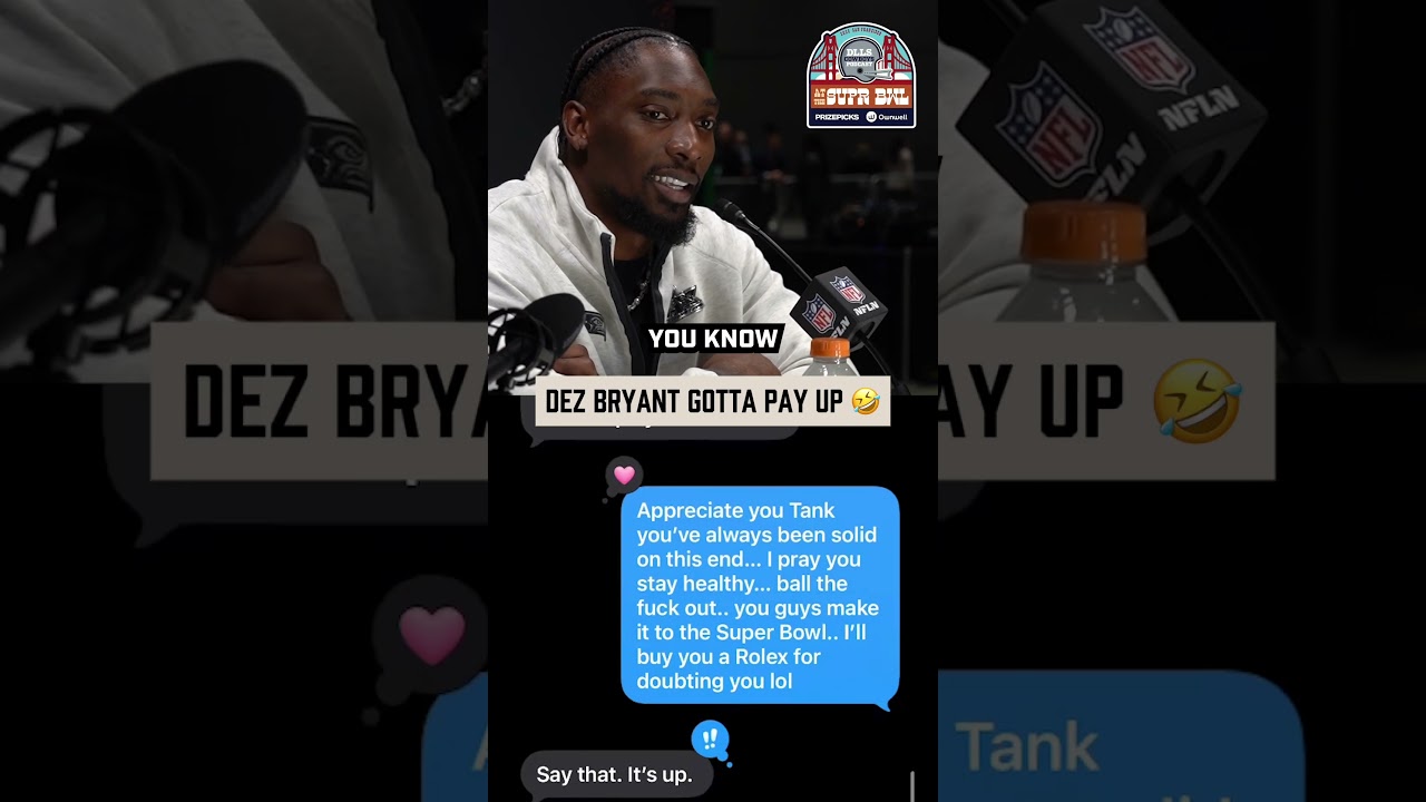 Dez Bryant Owes DeMarcus Lawrence A Rolex 👀😂