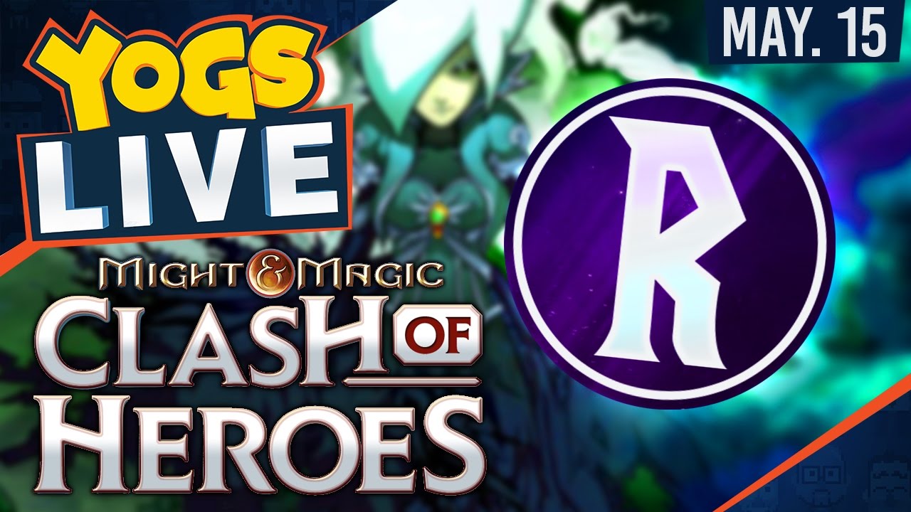 Might and Magic: Clash of Heroes FINALE w/ Rythian! - 15th May 2017 gaming logo