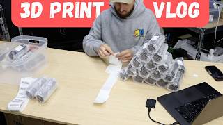 3D Print Farm Vlog | Getting Back in the Amazon Groove