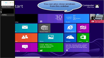 Windows 8 Screen Navigation Basics
