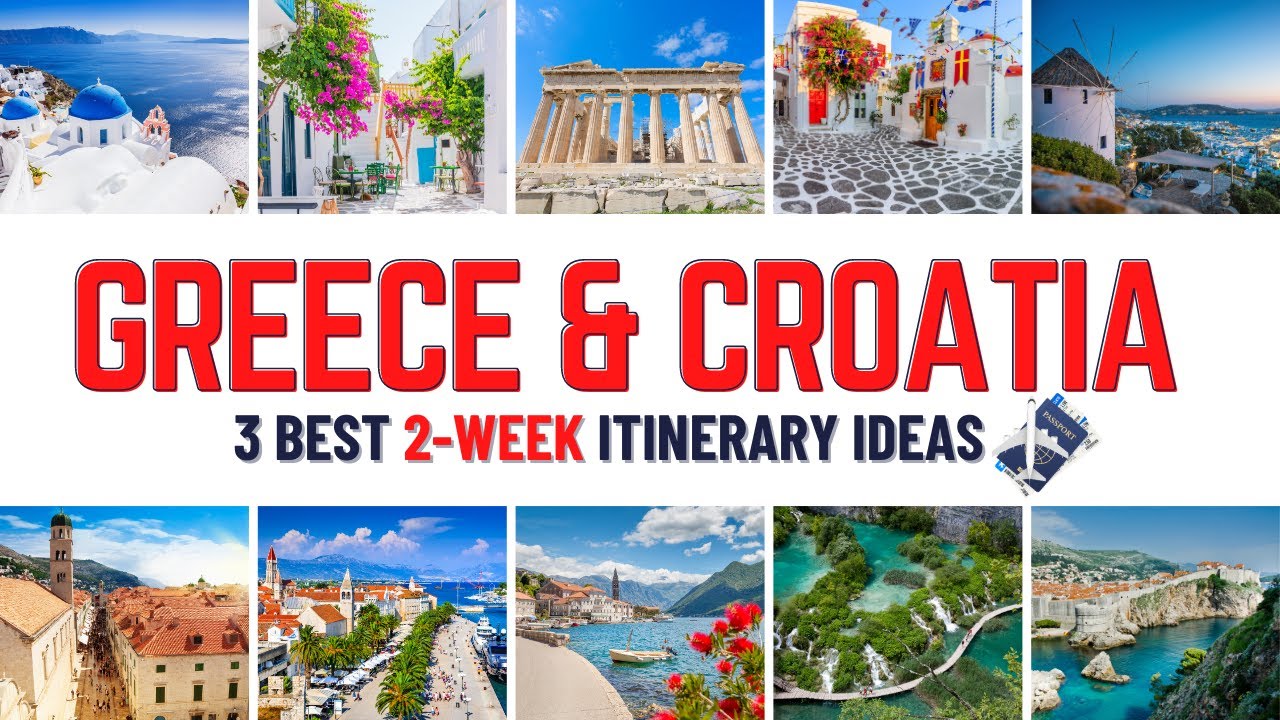 travel itinerary greece and croatia