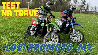 Dvě motorky Losi Promoto-MX - test na trávě!