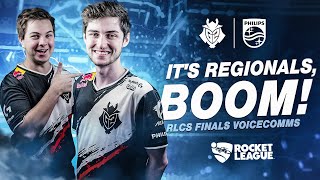 It's Regionals, Boom! | RLCS Finals Voicecomms