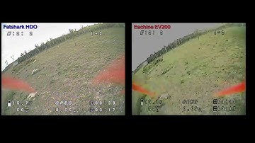 Fatshark HDO vs Eachine EV200