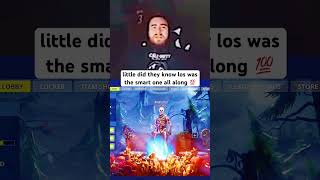 los knew something that others didn’t ❤️ #lospollostv #ogfortnite #skulltrooper #fortniteseason1