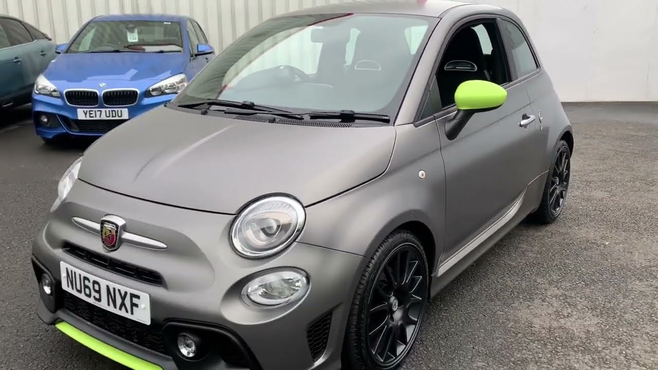 Abarth 595 Pista [1.4 T-Jet 165 HP]  POV Test Drive #1148 Joe Black 