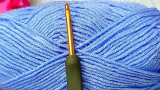WOW INCREDIBLE LET'S KNIT TOGETHER! Stylish and easy crochet stitch. Crochet tutorial
