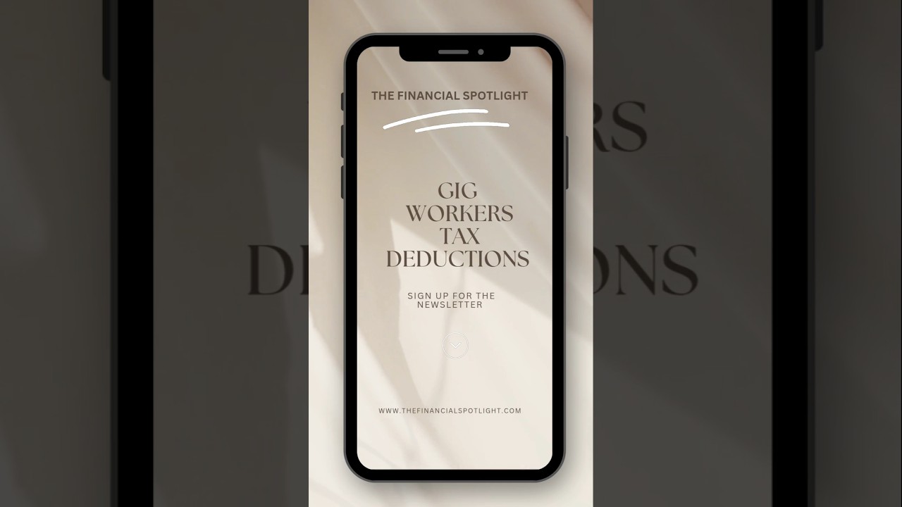 3 Best Gig Worker Tax Deductions 