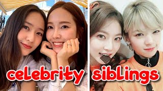 These Famous Korean Celebrities Are Siblings in Real Life